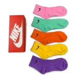 ⁦Nike Everyday Long Socks Bright Colors (5-Pack)⁩ – תמונה ⁦2⁩