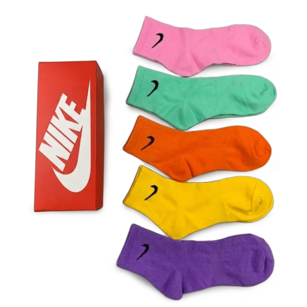 ⁦Nike Everyday Long Socks Bright Colors (5-Pack)⁩ – תמונה ⁦2⁩