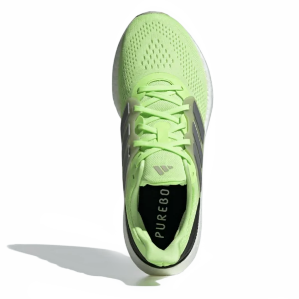 ⁦Adidas Pureboost 23 Green Spark⁩ – תמונה ⁦4⁩