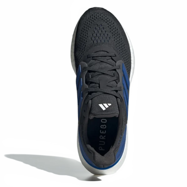 ⁦Adidas Pureboost 23 Black Blue⁩ – תמונה ⁦4⁩