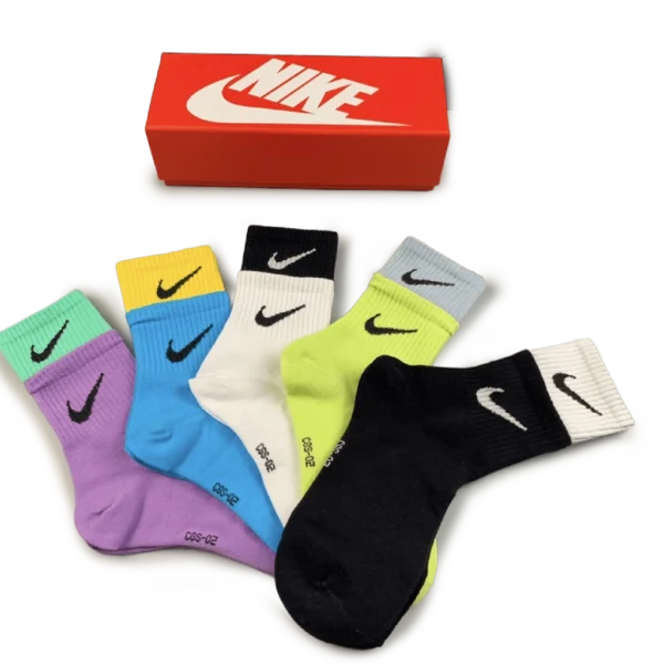 ⁦Nike Colorful Medium-Length Socks Pack (5 Pairs)⁩ – תמונה ⁦2⁩