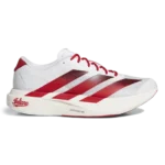 Adidas Adizero Evo White Team Victory Red Collegiate Burgundy