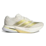 Adidas Adizero Boston Chalk White Gold Metallic Orange Tint
