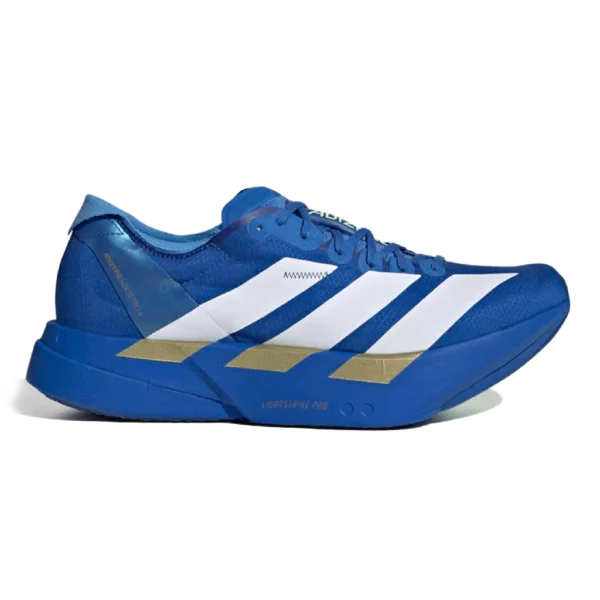 ⁦Adidas Adizero Adios Pro 4 Blue Cloud White Lime Burst⁩ – תמונה ⁦2⁩