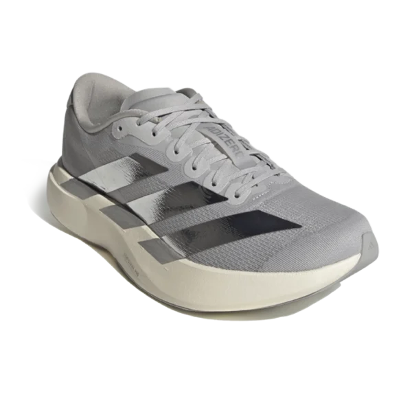 ⁦Adidas Adizero EVO Metallic Stripes Grey Silver⁩ – תמונה ⁦2⁩