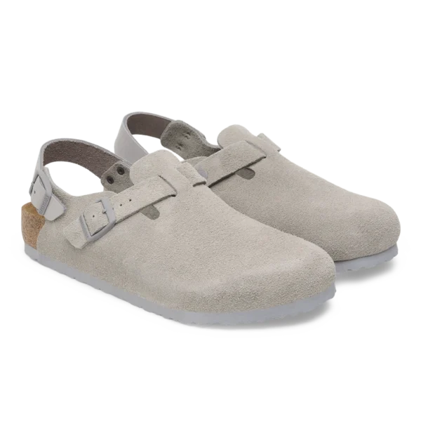 ⁦Birkenstock Tokio Suede Leather Stone Coin⁩ – תמונה ⁦2⁩