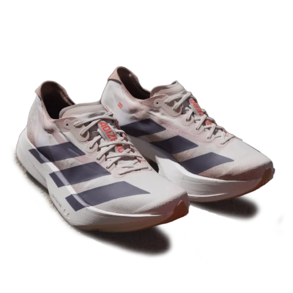 ⁦Adidas Adizero Adios Pro Chalk White Grey Strata Impact Orange⁩ – תמונה ⁦2⁩
