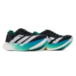 ⁦Adidas Adizero Adios Pro Core Black Matte Silver Glory Green⁩ – תמונה ⁦2⁩