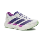 ⁦Adidas Adizero Adios Pro Core White Collegiate Purple Lime Burst⁩ – תמונה ⁦2⁩