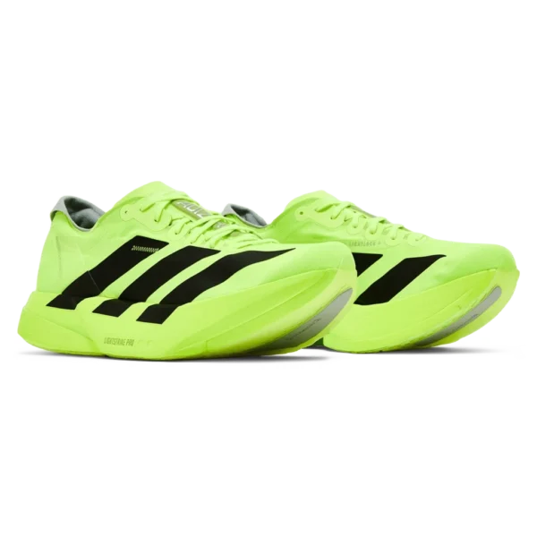 ⁦Adidas Adizero Adios Pro Lucid Lemon Core Black Halo Silver⁩ – תמונה ⁦2⁩