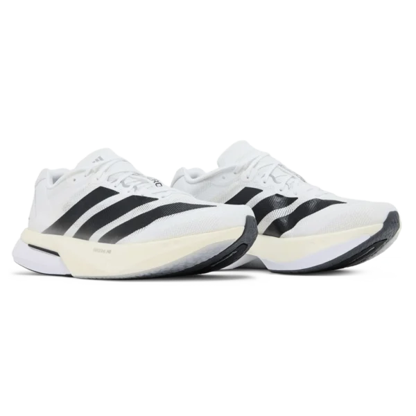 ⁦Adidas Adizero Boston Cloud White Core Black Dash Grey⁩ – תמונה ⁦2⁩