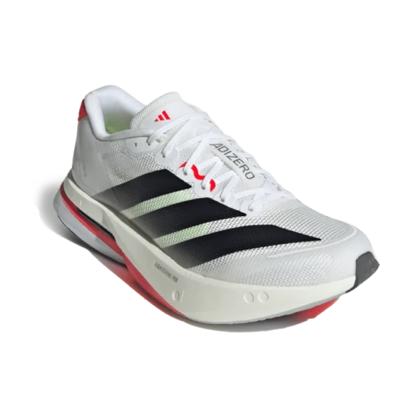 ⁦Adidas Adizero Boston Cloud White Core Black Lucid Red⁩ – תמונה ⁦2⁩