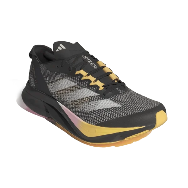 ⁦Adidas Adizero Boston Core Black Zero Metallic Spark⁩ – תמונה ⁦2⁩