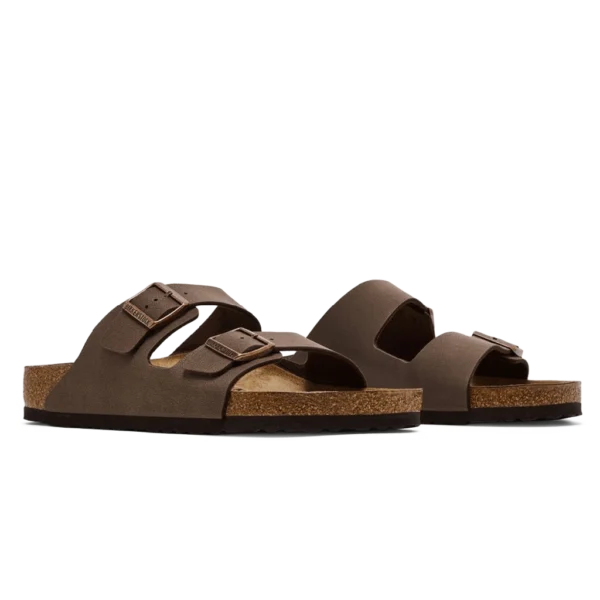 ⁦Birkenstock Arizona Birko-Flor Sandals Brown⁩ – תמונה ⁦2⁩
