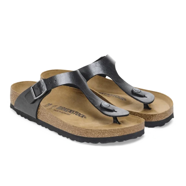 ⁦Birkenstock Gizeh Birko-Flor Sandals Graceful Licorice⁩ – תמונה ⁦2⁩