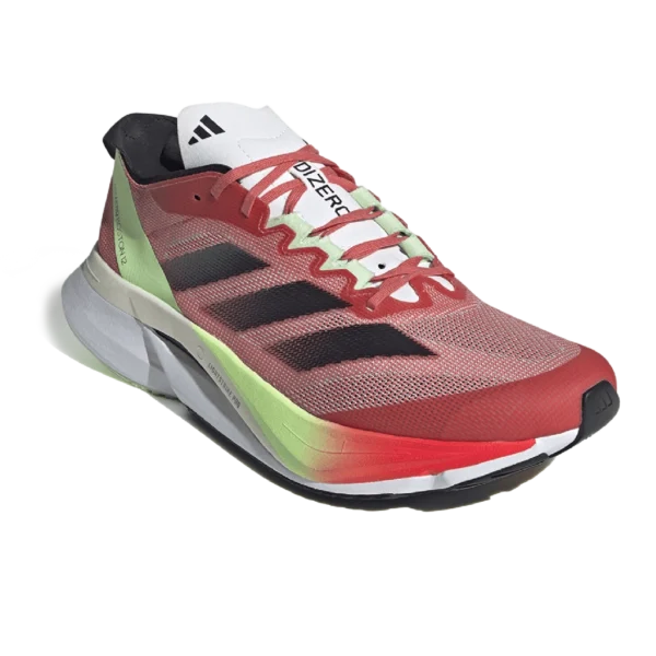 ⁦Adidas Adizero Boston 12 Preloved Scarlet Aurora Metallic Solar Red⁩ – תמונה ⁦2⁩