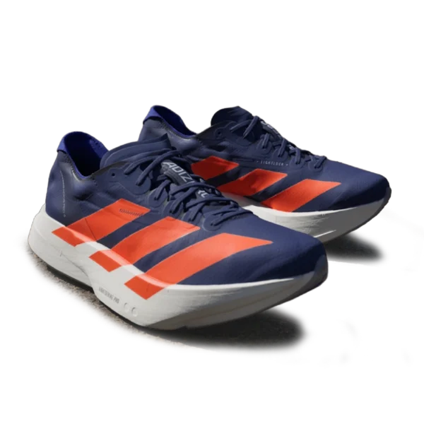 ⁦Adidas Adizero Adios Pro Dark Blue Impact Orange Lucid Blue⁩ – תמונה ⁦2⁩