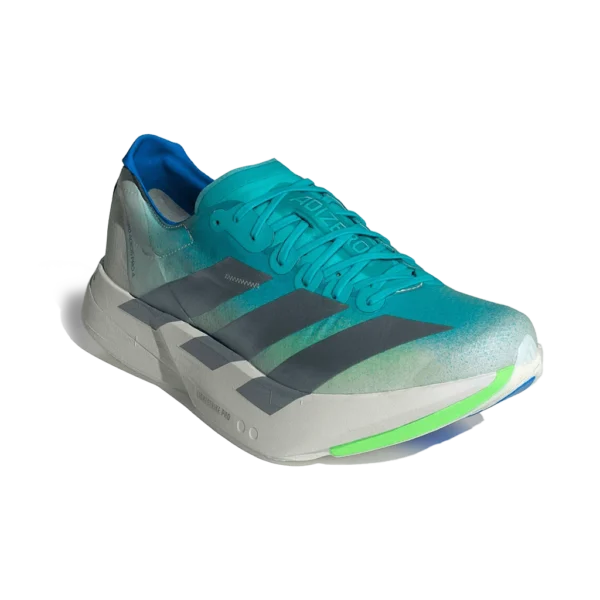 ⁦Adidas Adizero Adios Pro Hi-Res Aqua Iron Metallic Grey One⁩ – תמונה ⁦2⁩