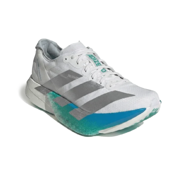⁦Adidas Adizero Adios Pro Crystal White Matte Silver Glory Green⁩ – תמונה ⁦2⁩