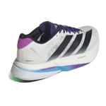 ⁦Adidas Adizero Boston 13 Core White Core Black Lime Burst⁩ – תמונה ⁦3⁩
