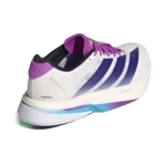 ⁦Adidas Adizero Boston Core White Collegiate Purple Lime Burst⁩ – תמונה ⁦3⁩