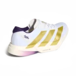 ⁦Adidas Adizero Adios Pro "Hong Kong" Cloud White Gold Metallic Aurora Plum⁩ – תמונה ⁦3⁩