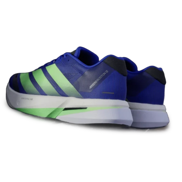 ⁦Adidas Adizero Boston Lucid Blue Lime Burst Black⁩ – תמונה ⁦3⁩