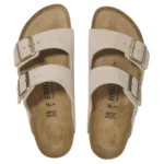 ⁦Birkenstock Arizona Suede Leather Sandals Sandcastle⁩ – תמונה ⁦3⁩