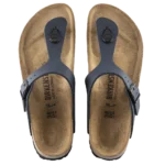 ⁦Birkenstock Gizeh Birko-Flor Sandals Blue⁩ – תמונה ⁦3⁩