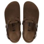 ⁦Birkenstock Tokio Suede Leather Clogs Carafe⁩ – תמונה ⁦3⁩