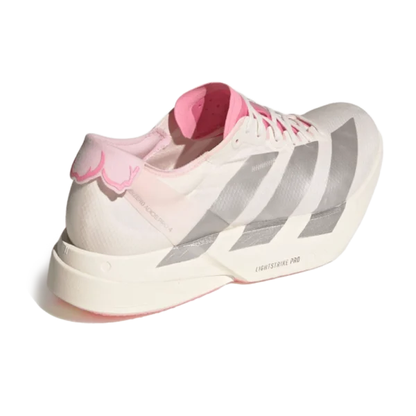 ⁦Adidas Adizero Adios Pro Core White Silver Metallic Bliss Pink⁩ – תמונה ⁦3⁩