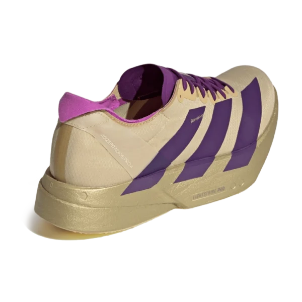 ⁦Adidas Adizero Adios Pro Rich Purple Gold Metallic⁩ – תמונה ⁦3⁩