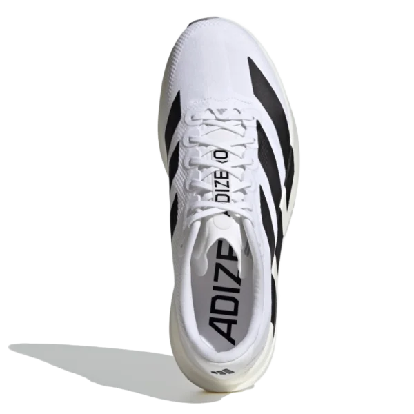 ⁦Adidas Adizero Evo White Black⁩ – תמונה ⁦4⁩