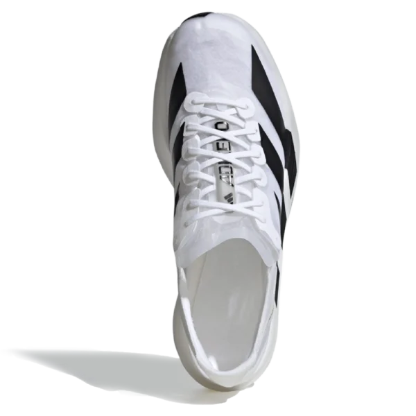 ⁦Adidas Adizero Adios Pro Evo White Black Crystal White⁩ – תמונה ⁦4⁩