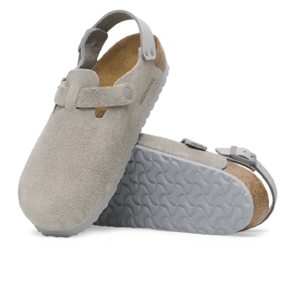 ⁦Birkenstock Tokio Suede Leather Stone Coin⁩ – תמונה ⁦4⁩