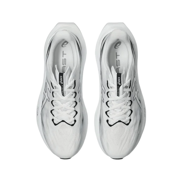 ⁦ASICS Superblast 3 White Black⁩ – תמונה ⁦4⁩