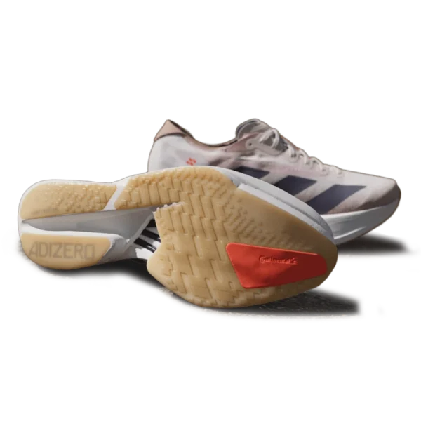 ⁦Adidas Adizero Adios Pro Chalk White Grey Strata Impact Orange⁩ – תמונה ⁦4⁩