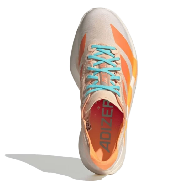 ⁦Adidas Adizero Adios Pro Crystal Sand Flash Orange Flash Aqua⁩ – תמונה ⁦4⁩