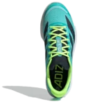 ⁦Adidas Adizero Blue Aurora Ink Lucid Lemon⁩ – תמונה ⁦4⁩