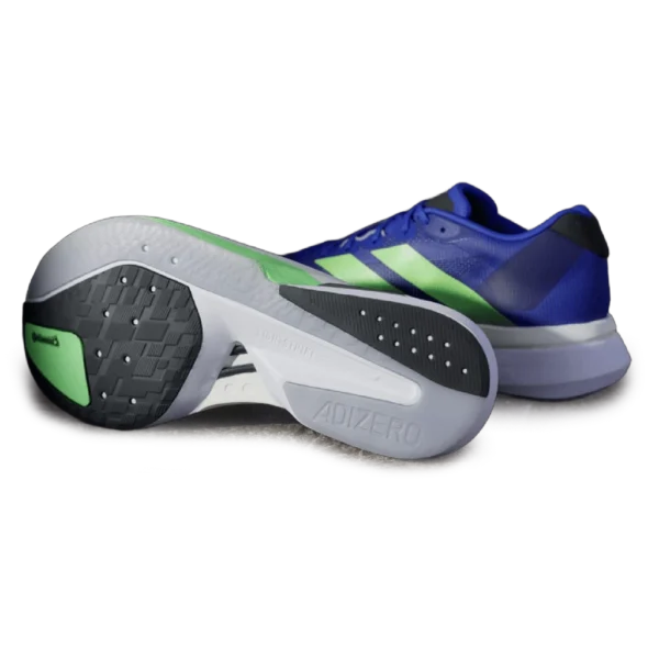 ⁦Adidas Adizero Boston Lucid Blue Lime Burst Black⁩ – תמונה ⁦4⁩