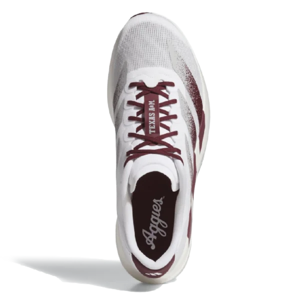 ⁦Adidas Adizero Evo Cloud White Team Maroon Stone⁩ – תמונה ⁦4⁩