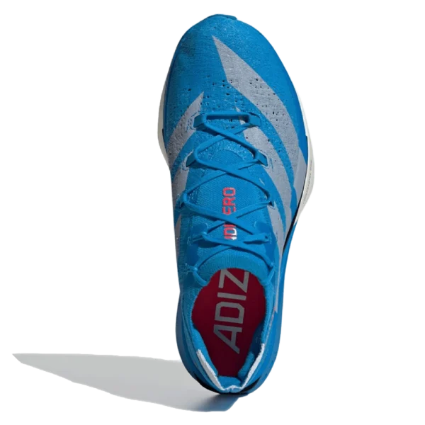 ⁦Adidas Adizero Prime X 3.0 STRUNG Solar Blue Silver Metallic Lucid Red⁩ – תמונה ⁦4⁩