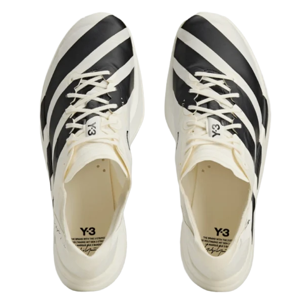 ⁦Adidas Y-3 Adios Pro Off White Black⁩ – תמונה ⁦4⁩