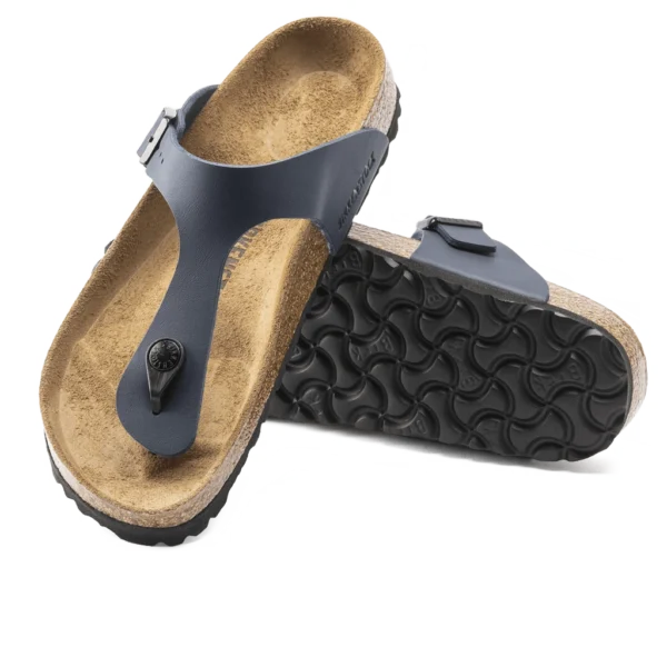 ⁦Birkenstock Gizeh Birko-Flor Sandals Blue⁩ – תמונה ⁦4⁩