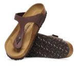 ⁦Birkenstock Gizeh Oiled Leather Sandals Habana⁩ – תמונה ⁦4⁩