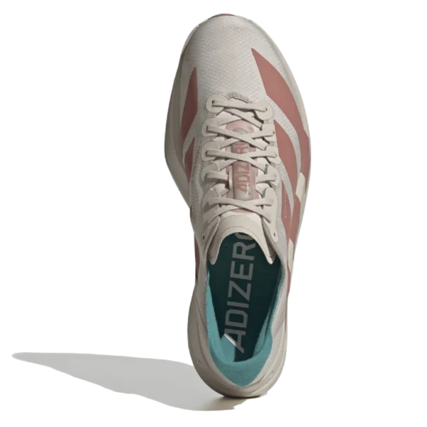 ⁦Adidas Adizero Adios Pro Beige Warm Clay Powder Teal⁩ – תמונה ⁦4⁩