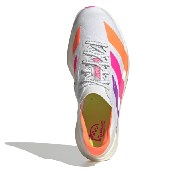 ⁦Adidas Adizero Adios Pro "Seoul Marathon" Cloud White Purple Burst Lucid Pink⁩ – תמונה ⁦4⁩