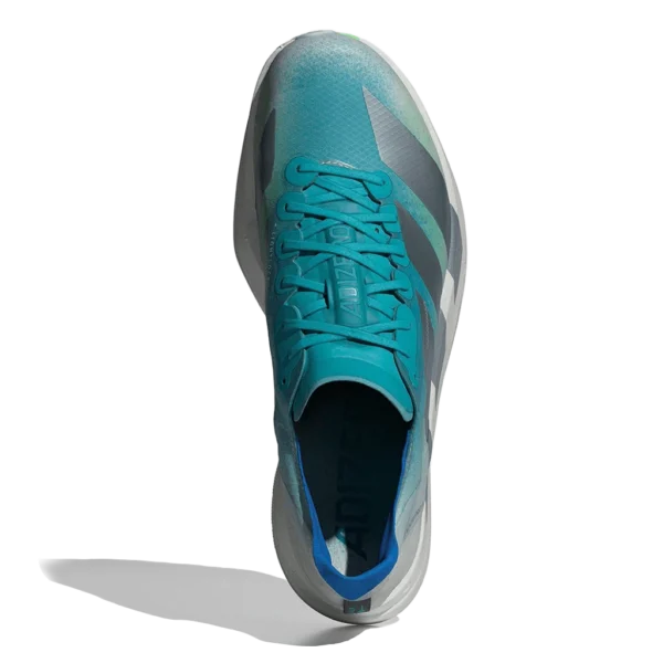 ⁦Adidas Adizero Adios Pro Hi-Res Aqua Iron Metallic Grey One⁩ – תמונה ⁦4⁩