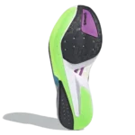 ⁦Adidas Adizero Boston Core White Collegiate Purple Lime Burst⁩ – תמונה ⁦5⁩