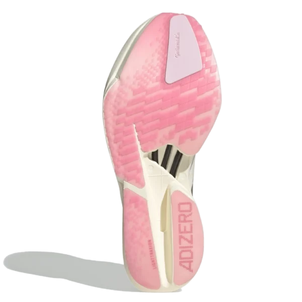 ⁦Adidas Adizero Adios Pro Core White Silver Metallic Bliss Pink⁩ – תמונה ⁦5⁩